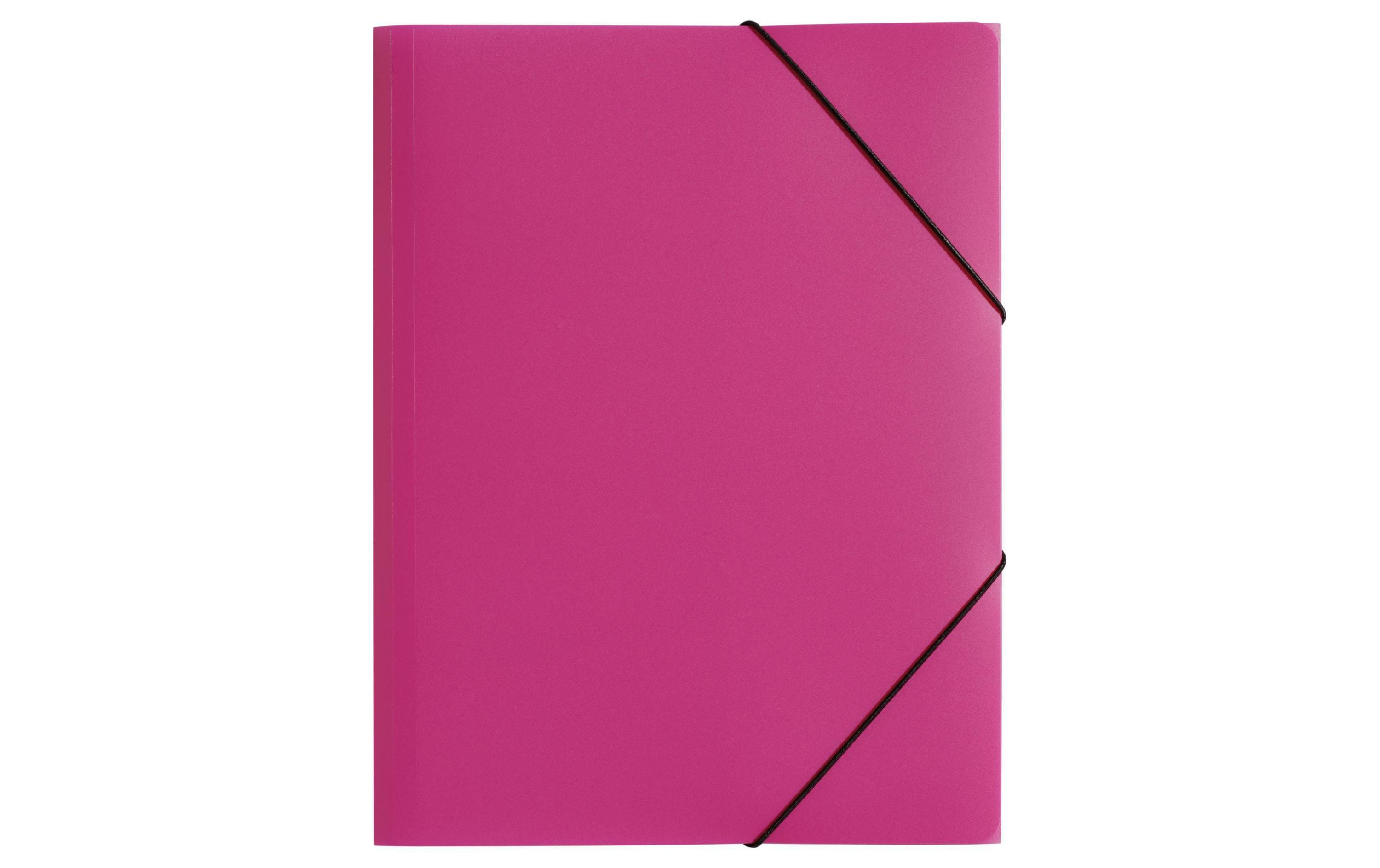 Pagna Gummibandmappe A4 PP Pink