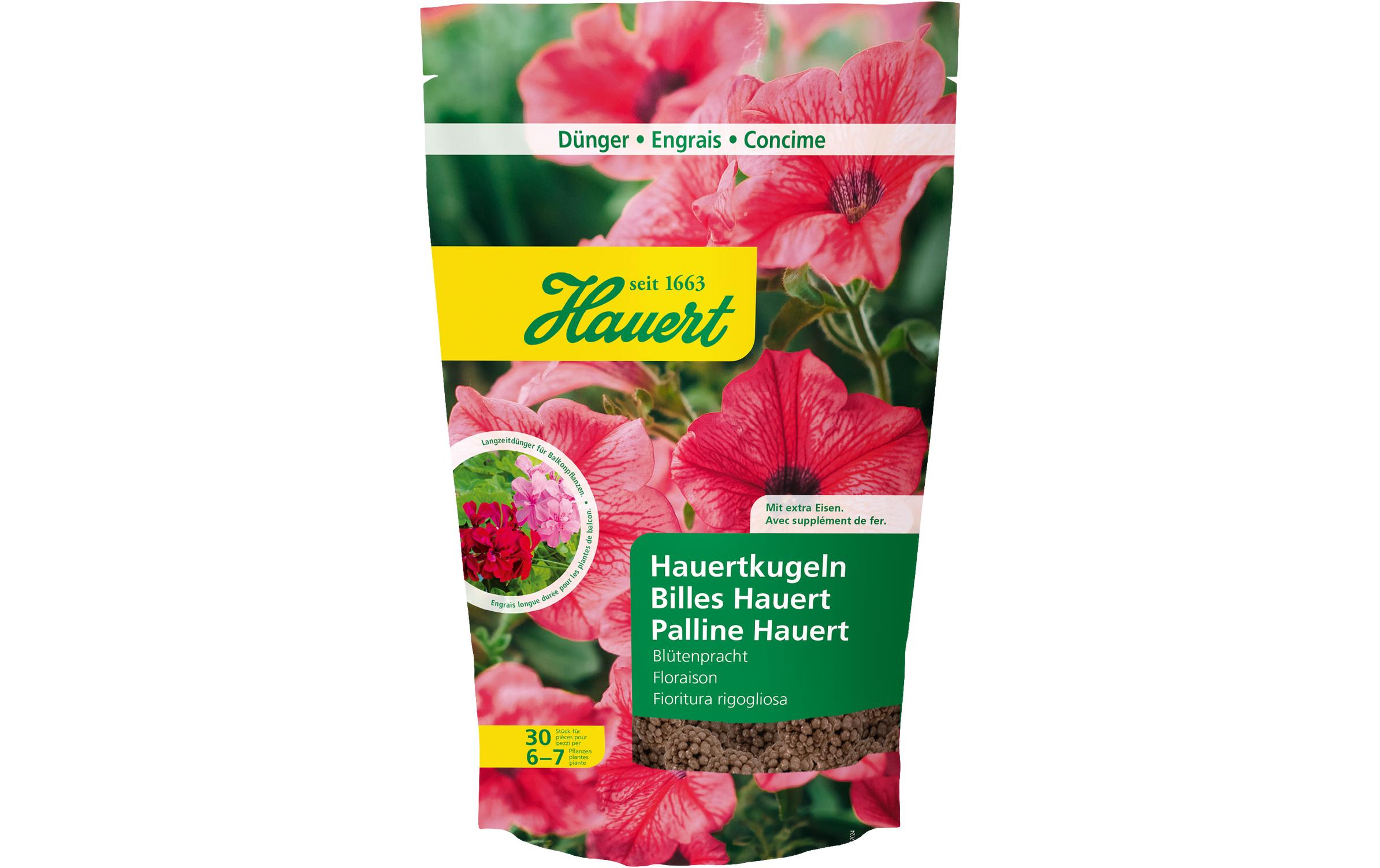 Hauert Dünger Hauertkugeln Blütenpracht 30 Stk.