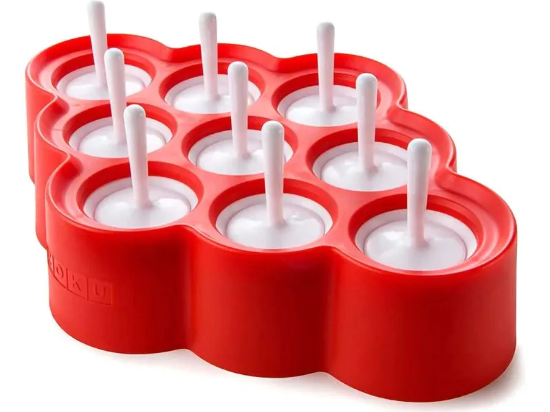 Zoku Eisform Mini Pop Ice (9 Stück) Rot Zoku Eisform Mini Pop Ice (9 Stück) Rot