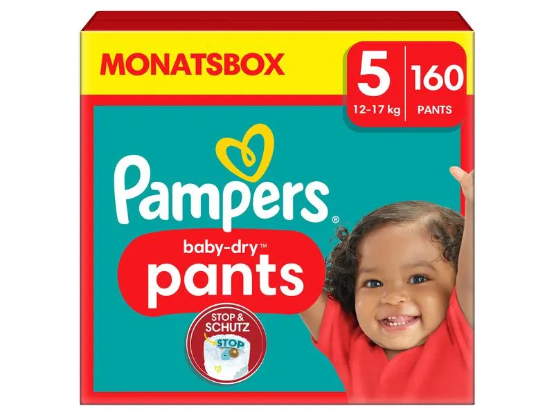 Pampers Windeln Baby Dry Pants Junior Grösse 5 Pampers Windeln Baby Dry Pants Junior Grösse 5