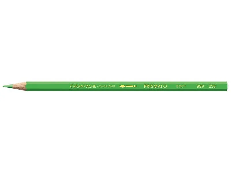 Caran d'Ache Farbstifte Prismalo 3 mm, 1 Stück, Gelbgrün Caran d'Ache Farbstifte Prismalo 3 mm, 1 Stück, Gelbgrün