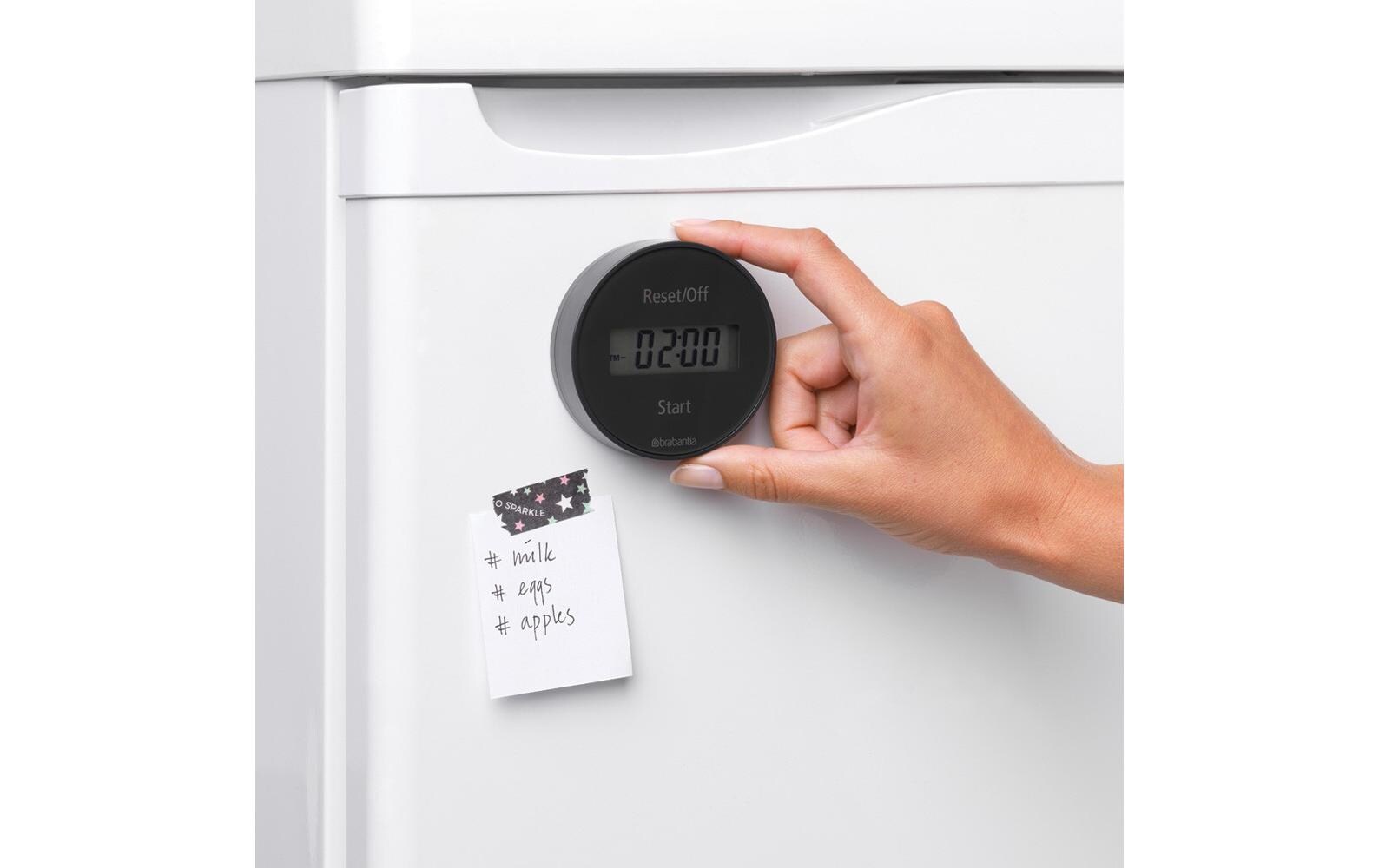 Brabantia Küchentimer Dunkelgrau