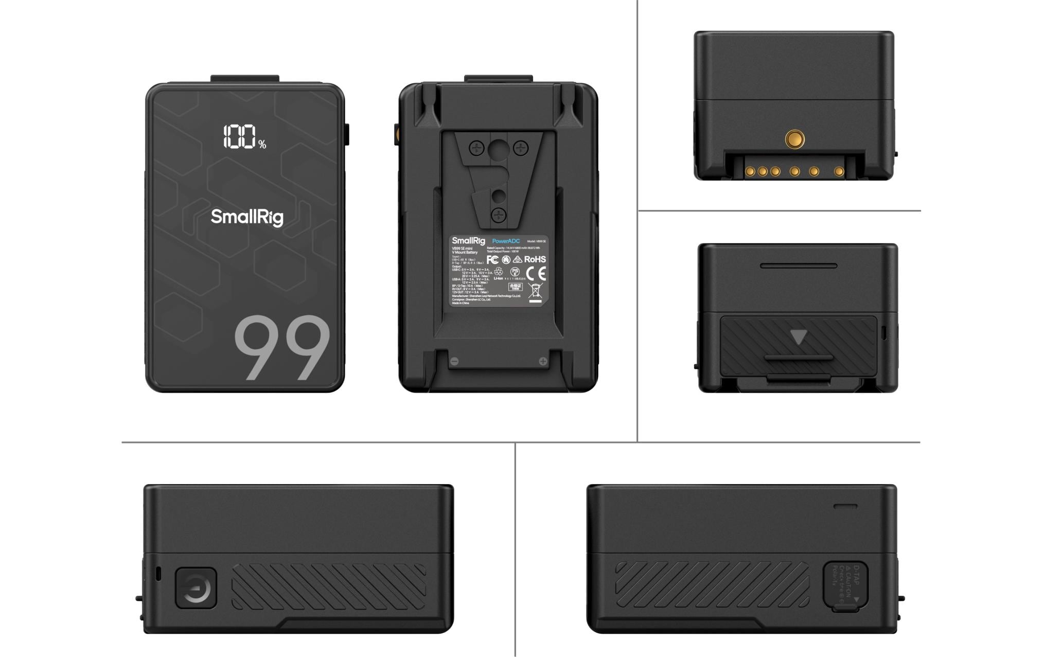 Smallrig Videokamera-Akku VB99 SE Mini