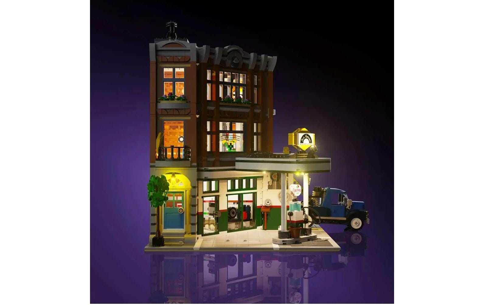 Light My Bricks LED-Licht-Set für LEGO® LMB 2.0 für 10264 Eckgarage