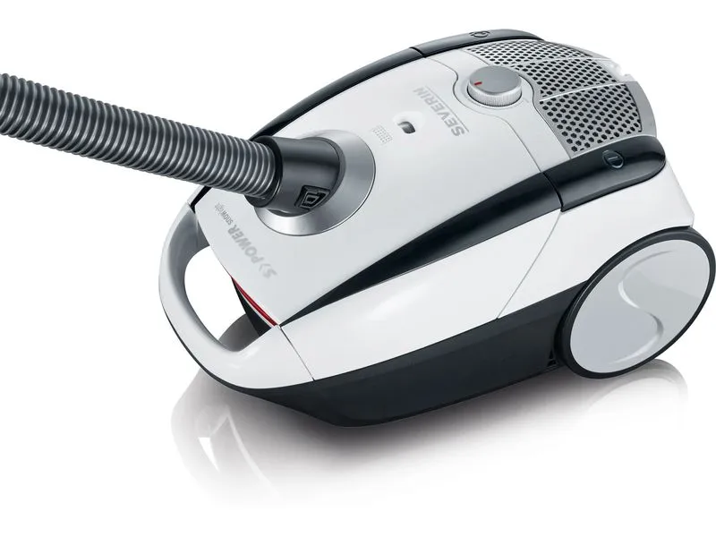 Severin Bodenstaubsauger BC7035 S'POWER snowlight Grau/Weiss