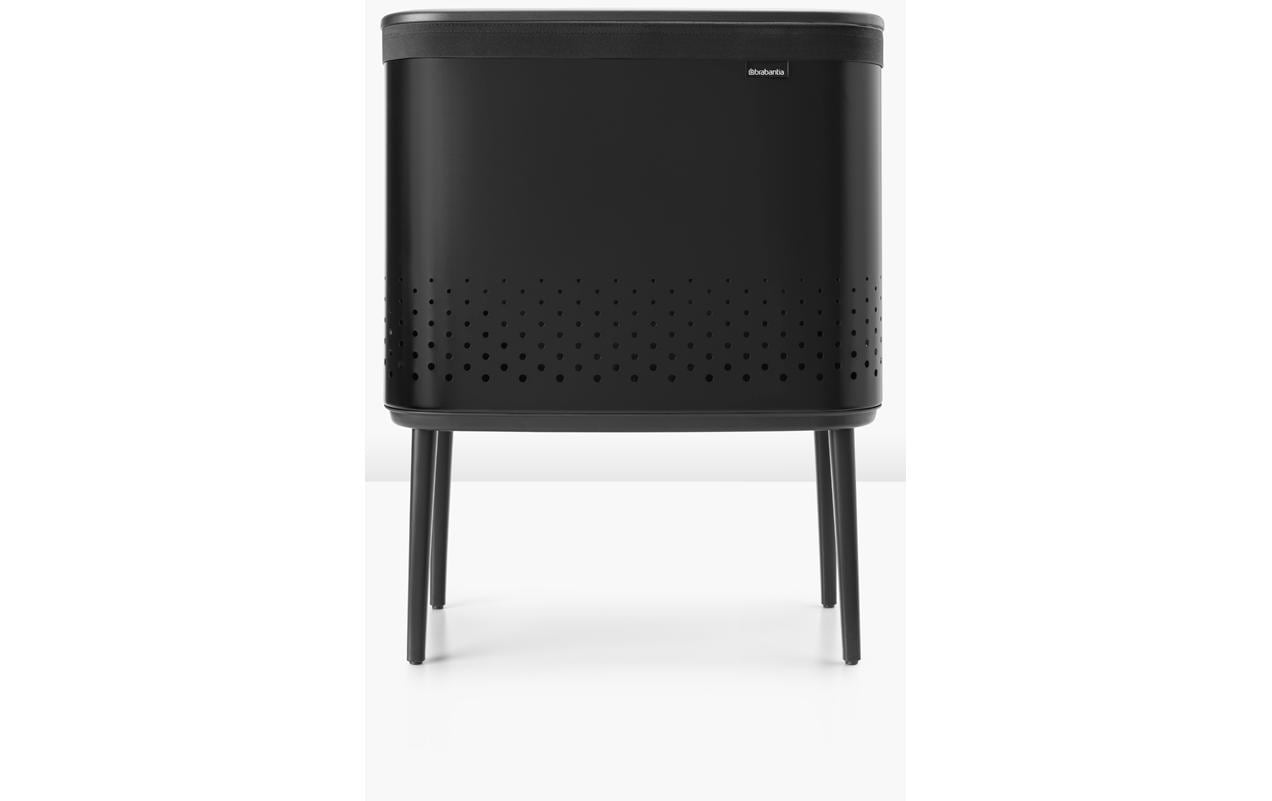Brabantia Wäschesammler BO Schwarz, 60 l