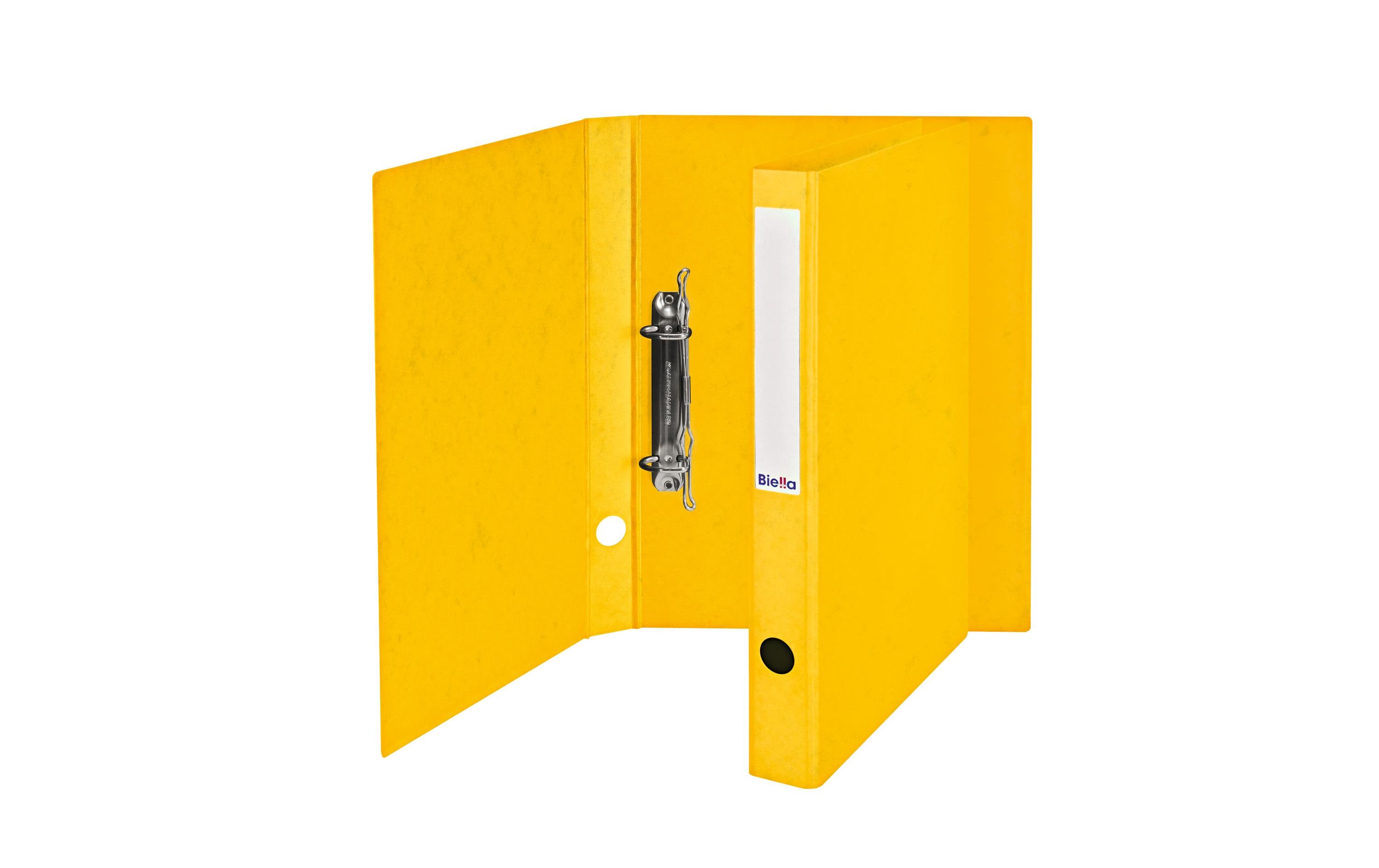 Biella Ringbuch TopColor A4 Kombi 3.1 cm, Gelb