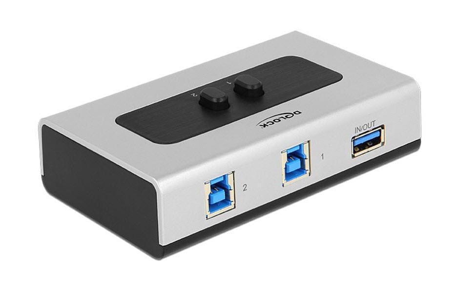 Delock Switchbox USB3.0, 2 Port Delock Switchbox USB3.0, 2 Port