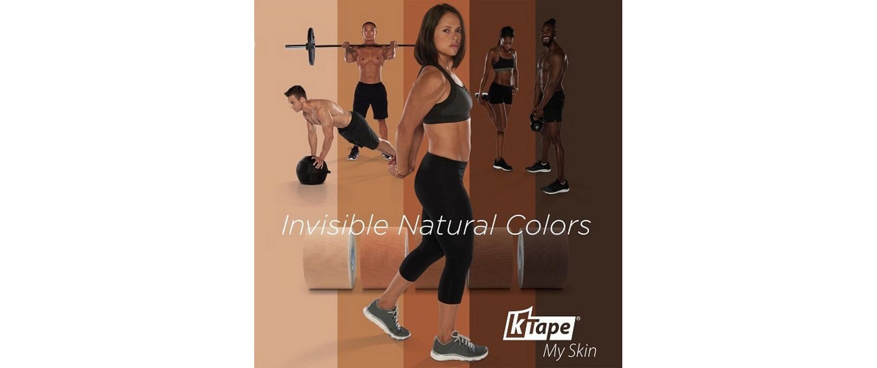 K-Tape My Skin light brown 5 cm x 5 m Hellbraun