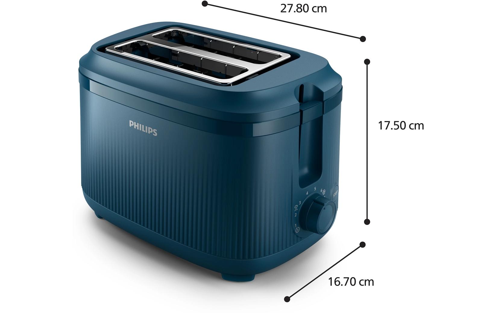 Philips Toaster 3000 Series HD2511/71 Malibu Blue