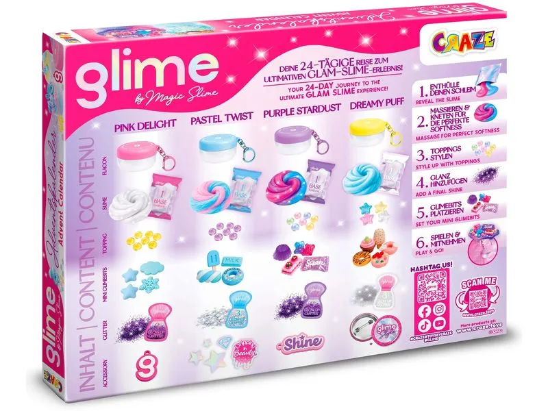 Craze CRAZE Adventskalender Glime Adventskalender Glime Craze CRAZE Adventskalender Glime Adventskalender Glime