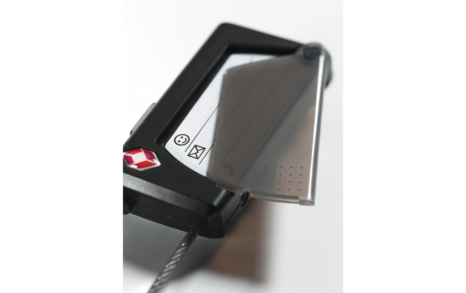 Abus Vorhängeschloss 148TSA/30 B Schwarz Kunststoff