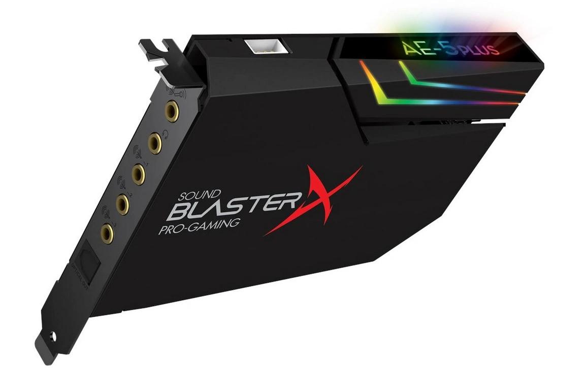 CREATIVE Soundkarte Sound BlasterX AE-5 Plus PCI-Express