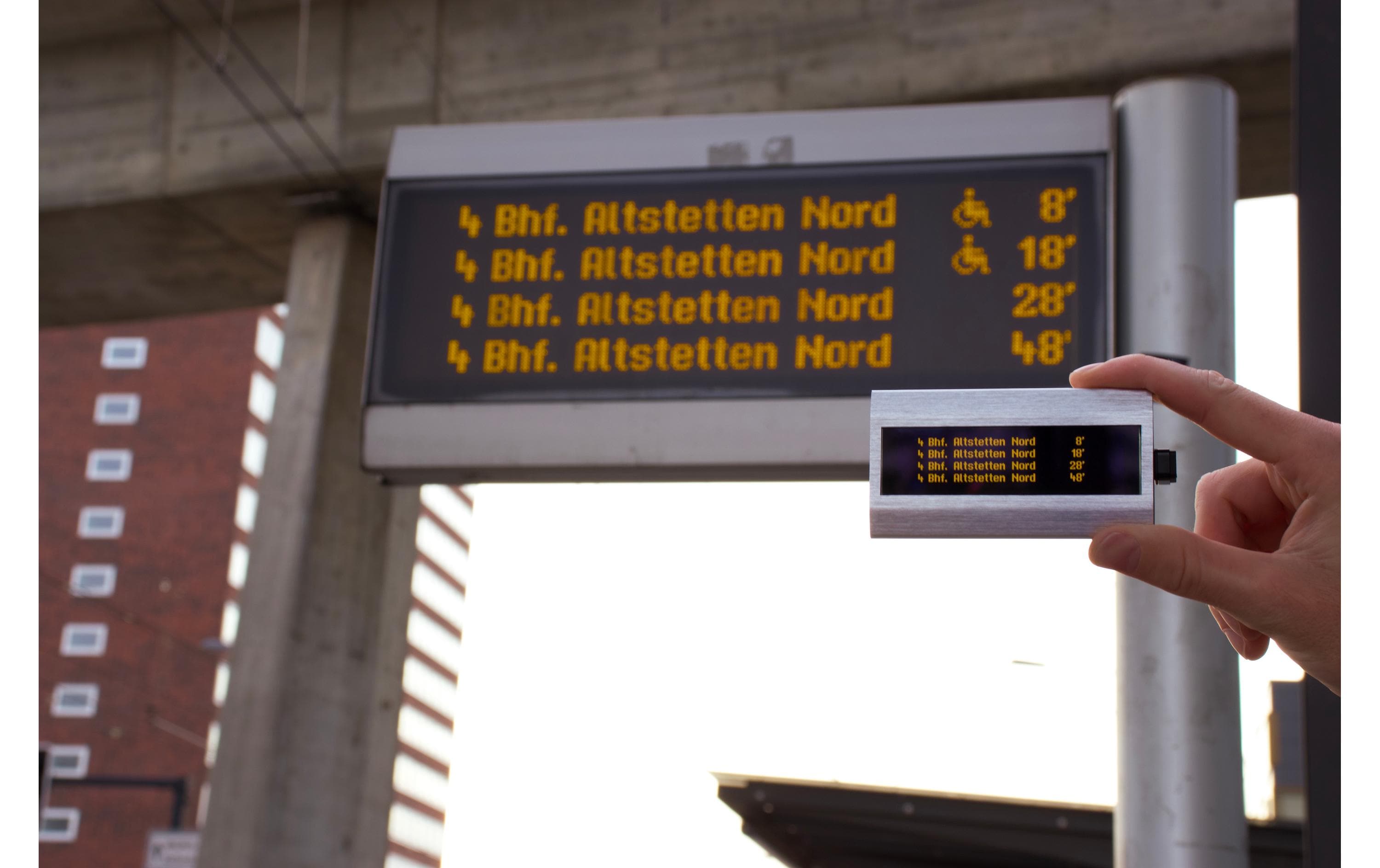 Tramli Abfahrtsanzeige Display Tramli