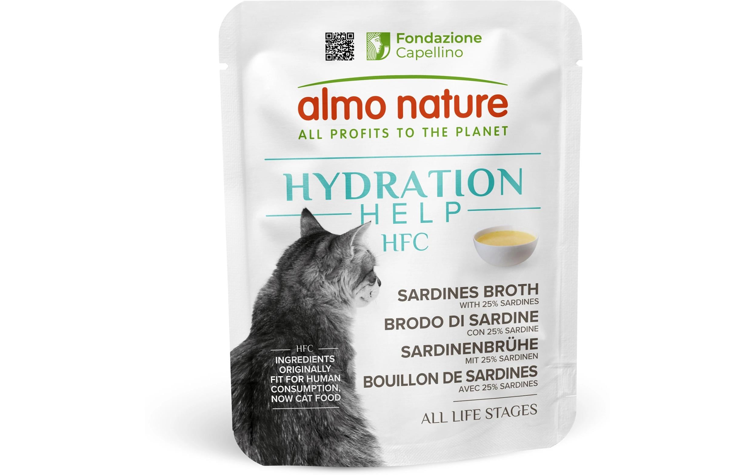 Almo Nature HFC Hydration mit Sardinen und Brühe 24 x 50 g
