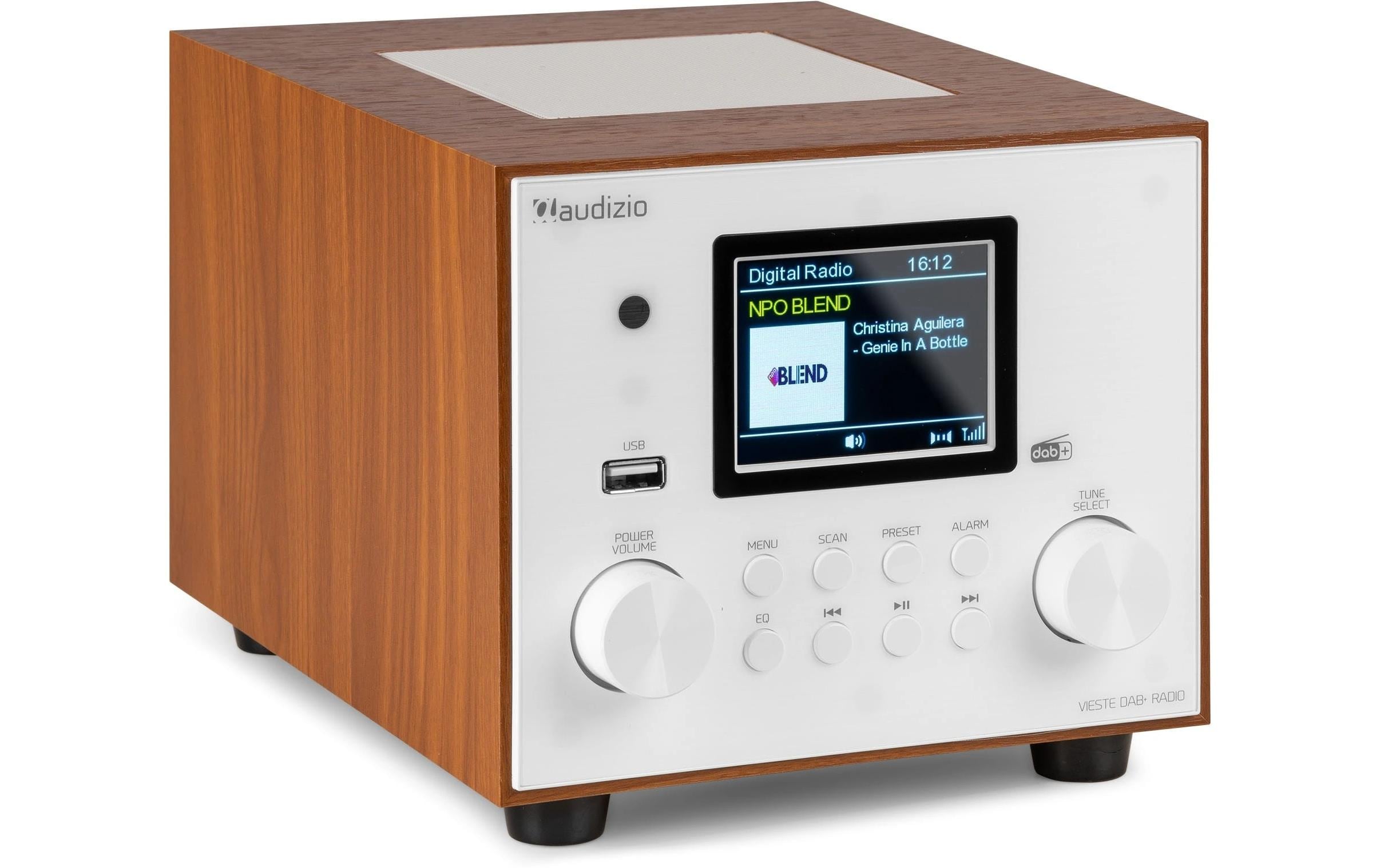 Audizio DAB+ Radio Vieste Weiss