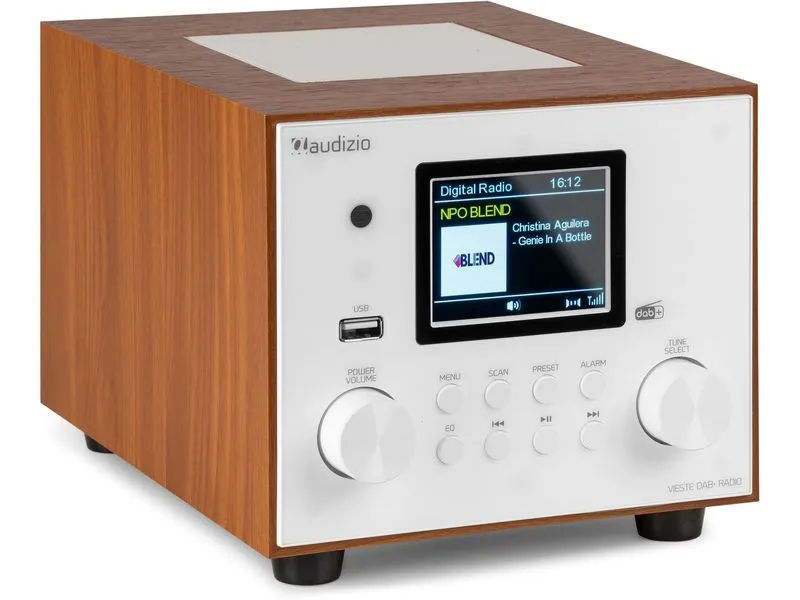 Audizio DAB+ Radio Vieste Weiss