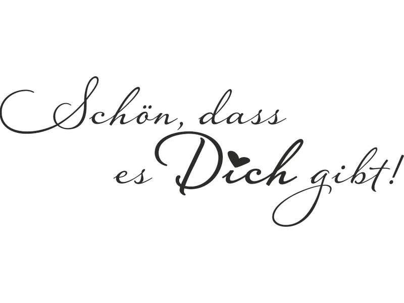 Heyda Stempel Schön dass es Dich gibt 1 Stück Heyda Stempel Schön dass es Dich gibt 1 Stück