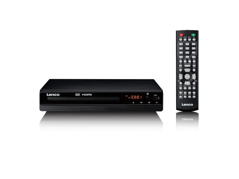 Lenco DVD-Player DVD-121BK USB HDMI SCART Lenco DVD-Player DVD-121BK USB HDMI SCART