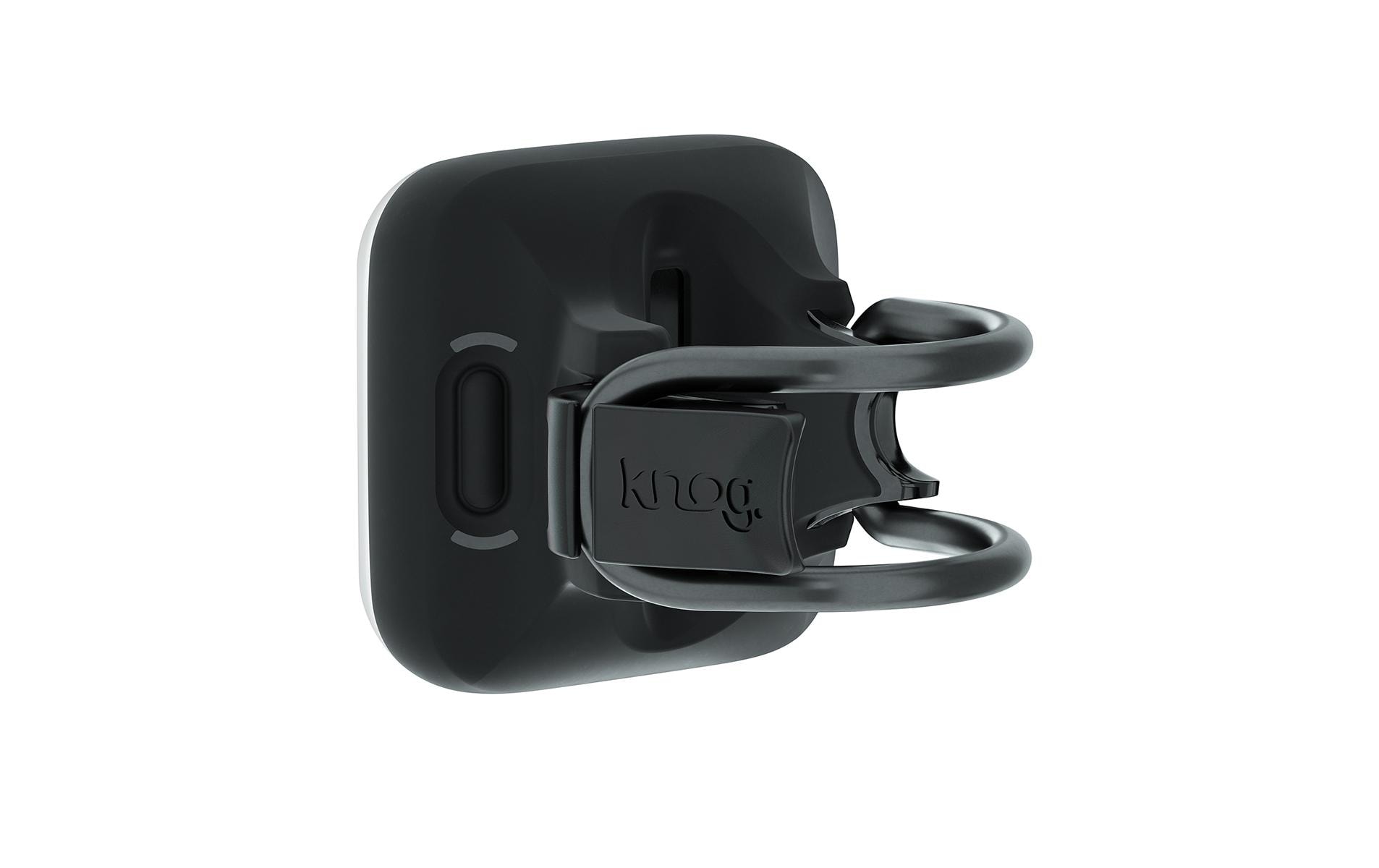 knog. Velolampe Blinder Square Vorne, Schwarz