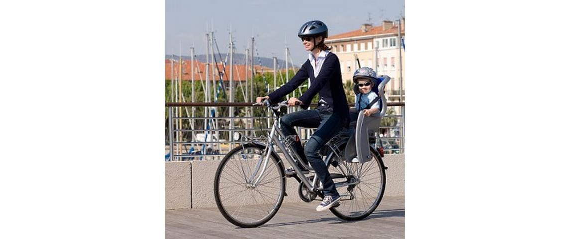 Ok Baby Fahrradkindersitz Body Guard Schwarz