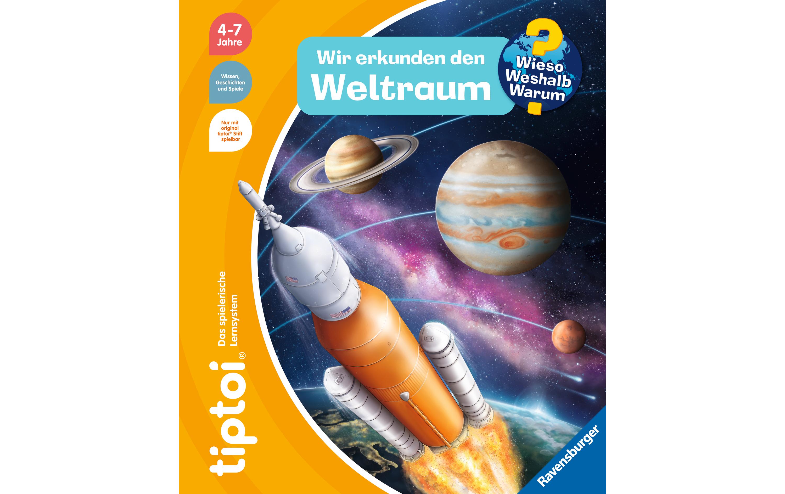 tiptoi Lernbuch Wir erkunden den Weltraum -DE-