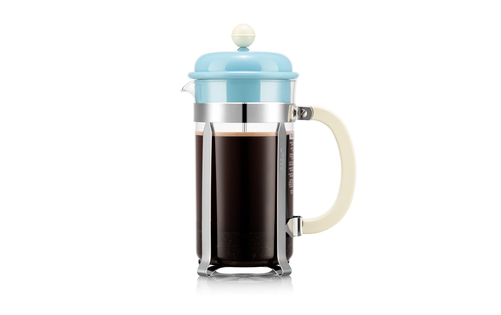 Bodum Kaffeebereiter Caffettiera 8 Tassen, 1 l, Ice Blue Bodum Kaffeebereiter Caffettiera 8 Tassen, 1 l, Ice Blue
