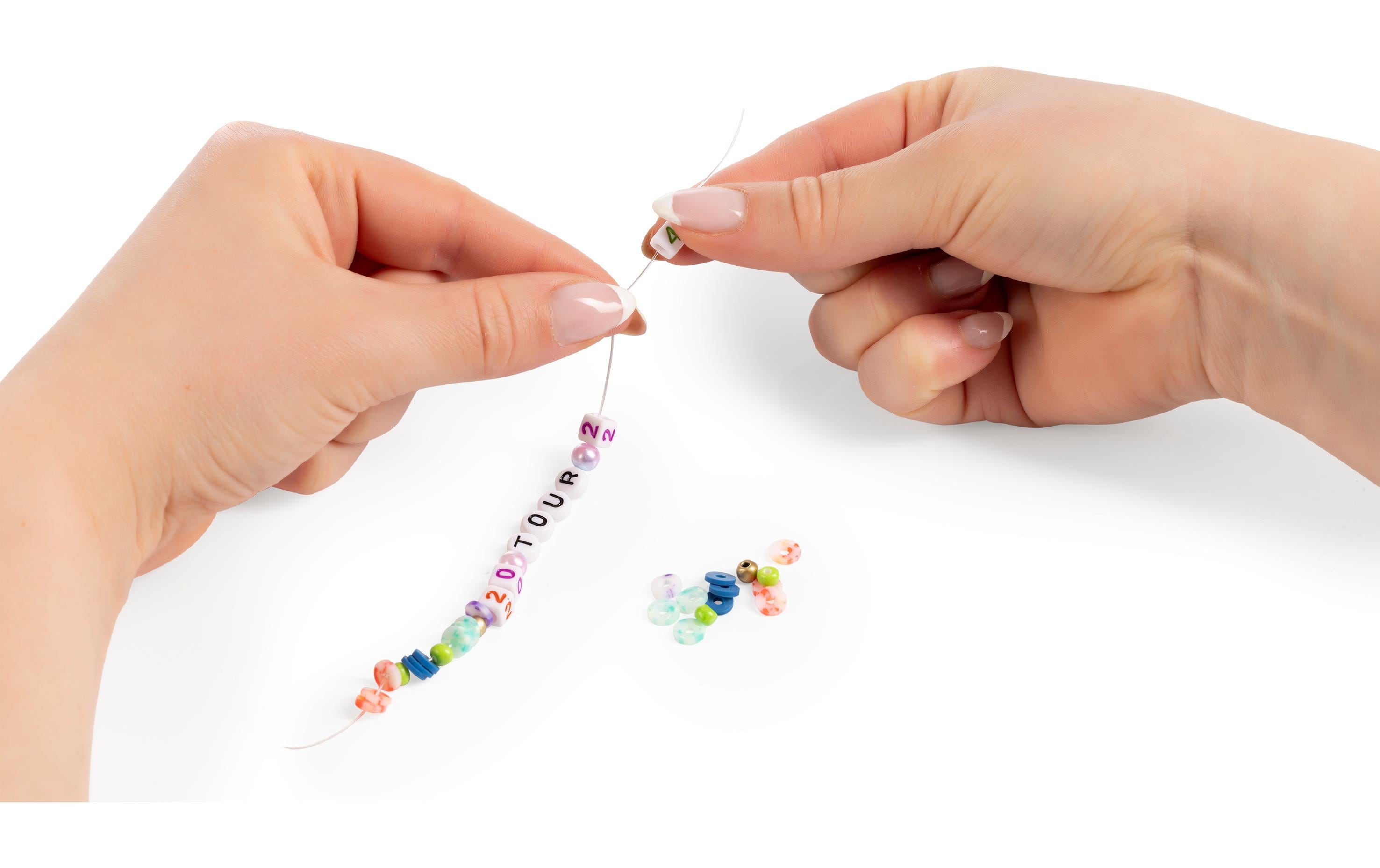 MAXXmee Bastelset für Armbänder 2400 Teile