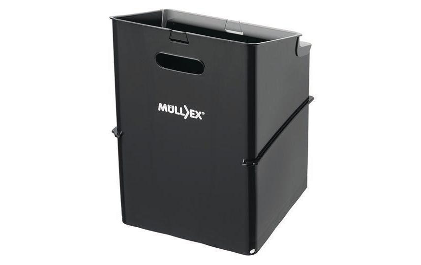 Müllex 35 l Behälter, Klappe, Lagerzapfen Müllex 35 l Behälter, Klappe, Lagerzapfen