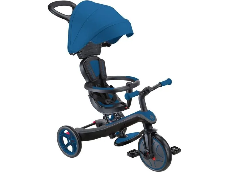 GLOBBER Dreirad Trike Explorer 4 in 1 Royal Blau GLOBBER Dreirad Trike Explorer 4 in 1 Royal Blau
