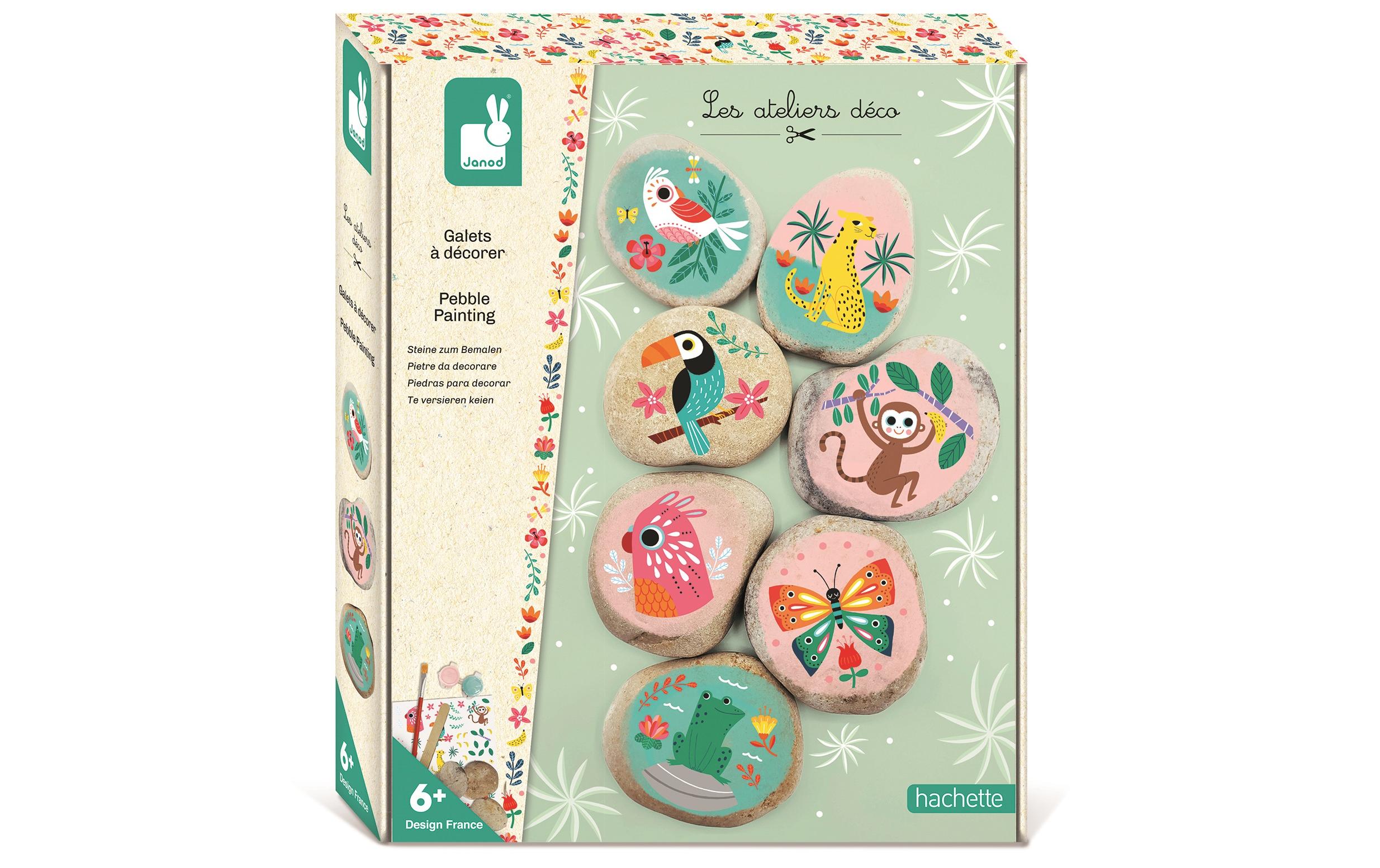 Janod Bastelset Steine zum Bemalen Janod Bastelset Steine zum Bemalen