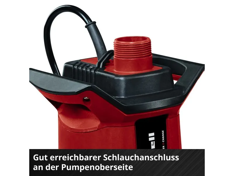 Einhell Akku-Schmutzwasserpumpe, GE-DP 18/25 LL Li-Solo Einhell Akku-Schmutzwasserpumpe, GE-DP 18/25 LL Li-Solo