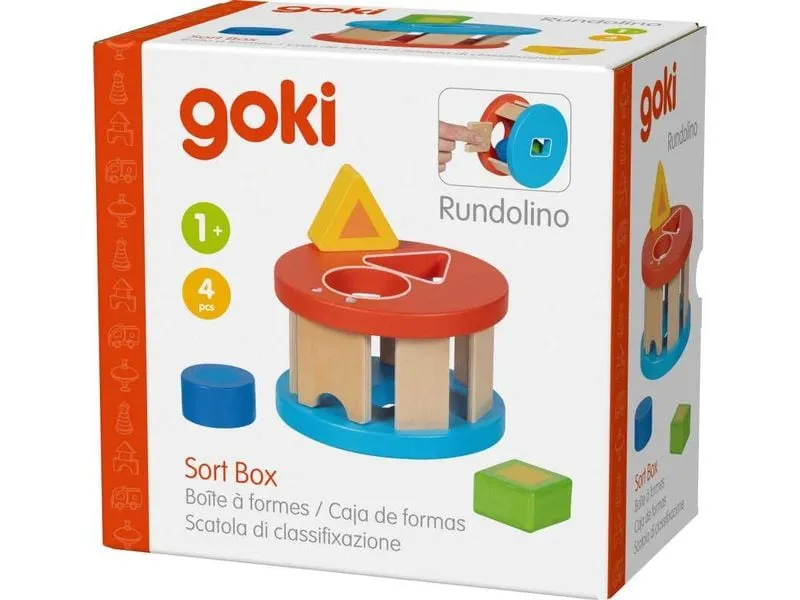 Goki Sort Box Rundolino Ø 11.3 cm
