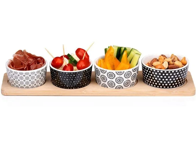 alpina Tapas-Set 5-teilig, Mehrfarbig