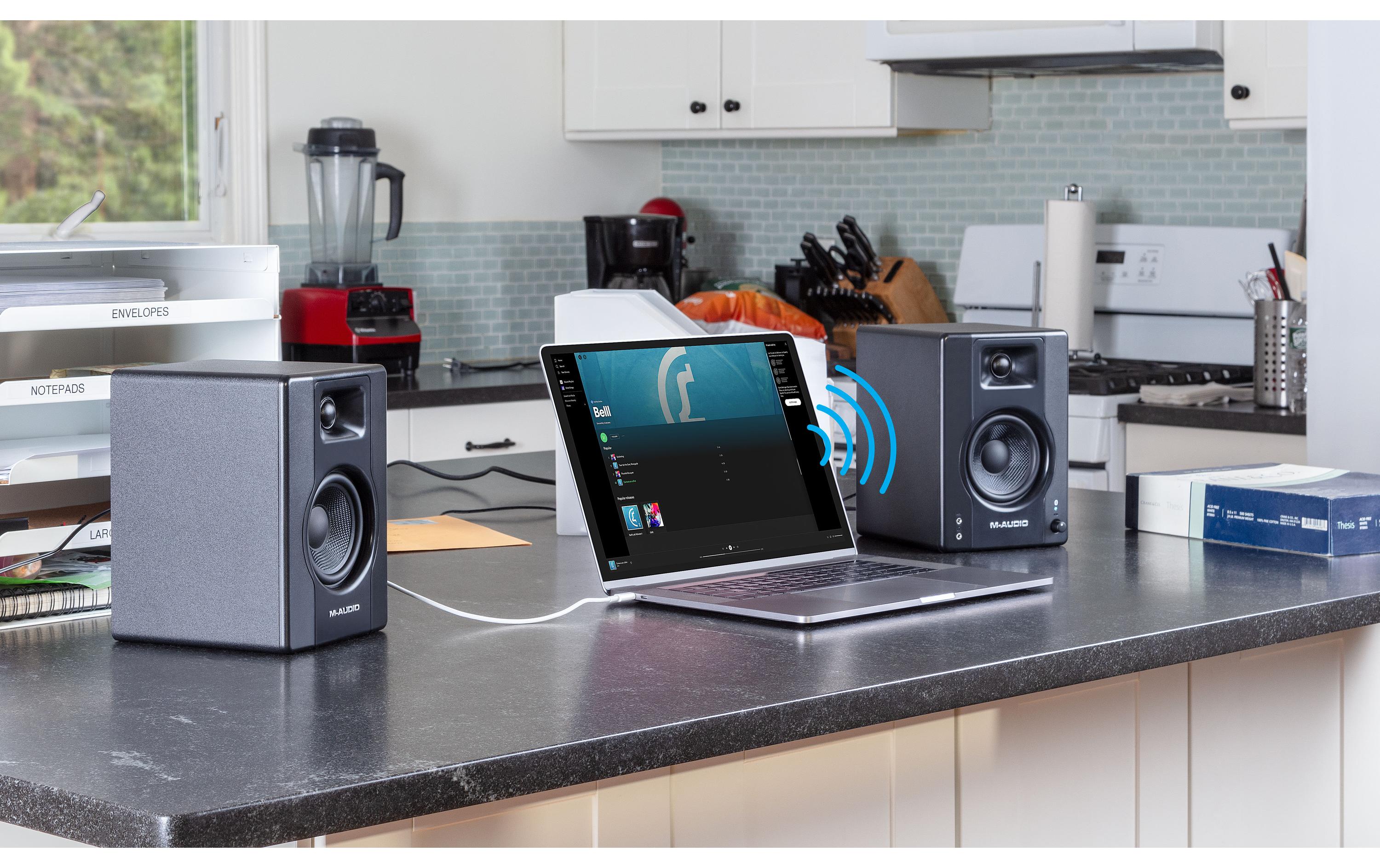 M-Audio Studiomonitore BX3BT Schwarz