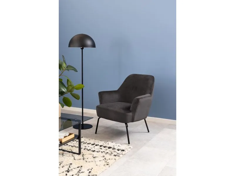 AC Design Sessel Melissa 75 x 83 cm Dunkelgrau AC Design Sessel Melissa 75 x 83 cm Dunkelgrau