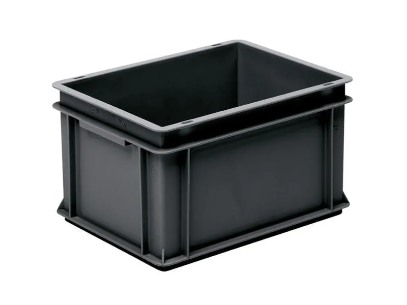 Utz Stapelbehälter RAKO ESD 400 x 300 x 220 Schwarz Utz Stapelbehälter RAKO ESD 400 x 300 x 220 Schwarz