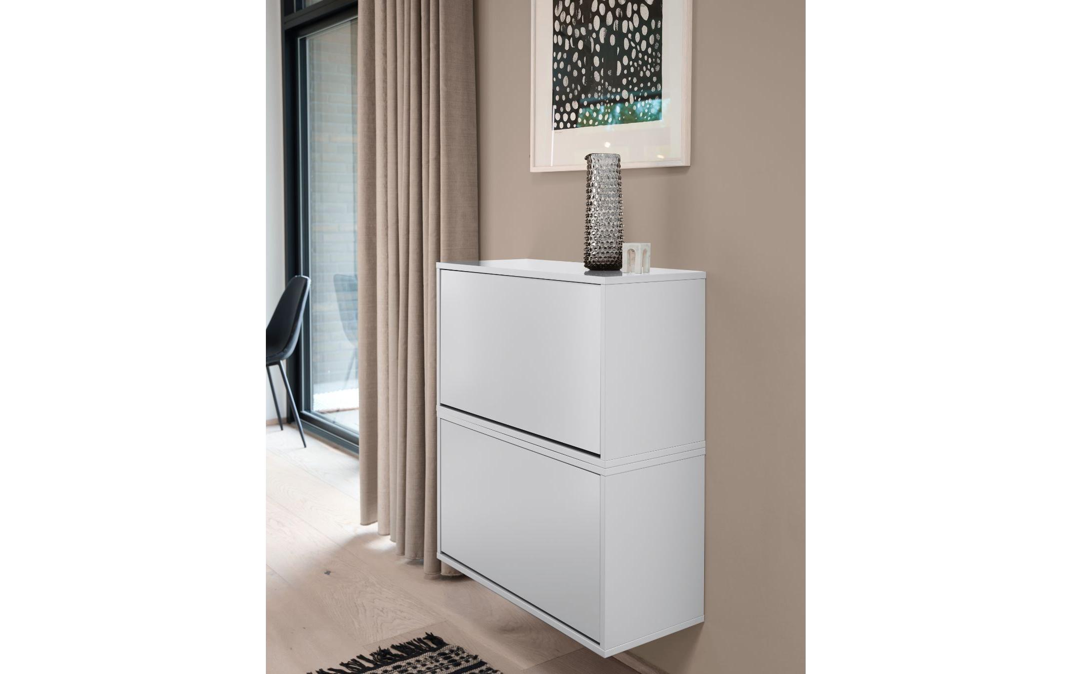 ReCollector Schuhschrank Shoe Box, 70 x 40 x 30 cm, Brilliant White