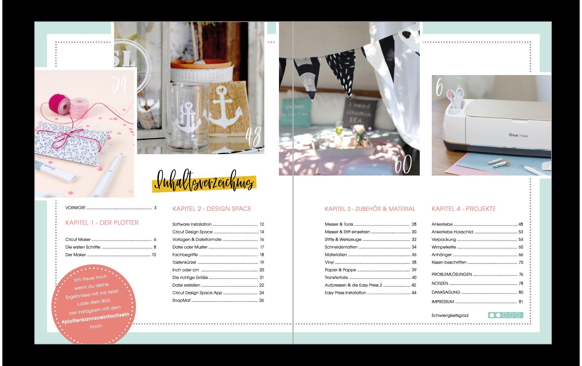 Literatur diverse Handbuch Cricut Maker 81 Seiten