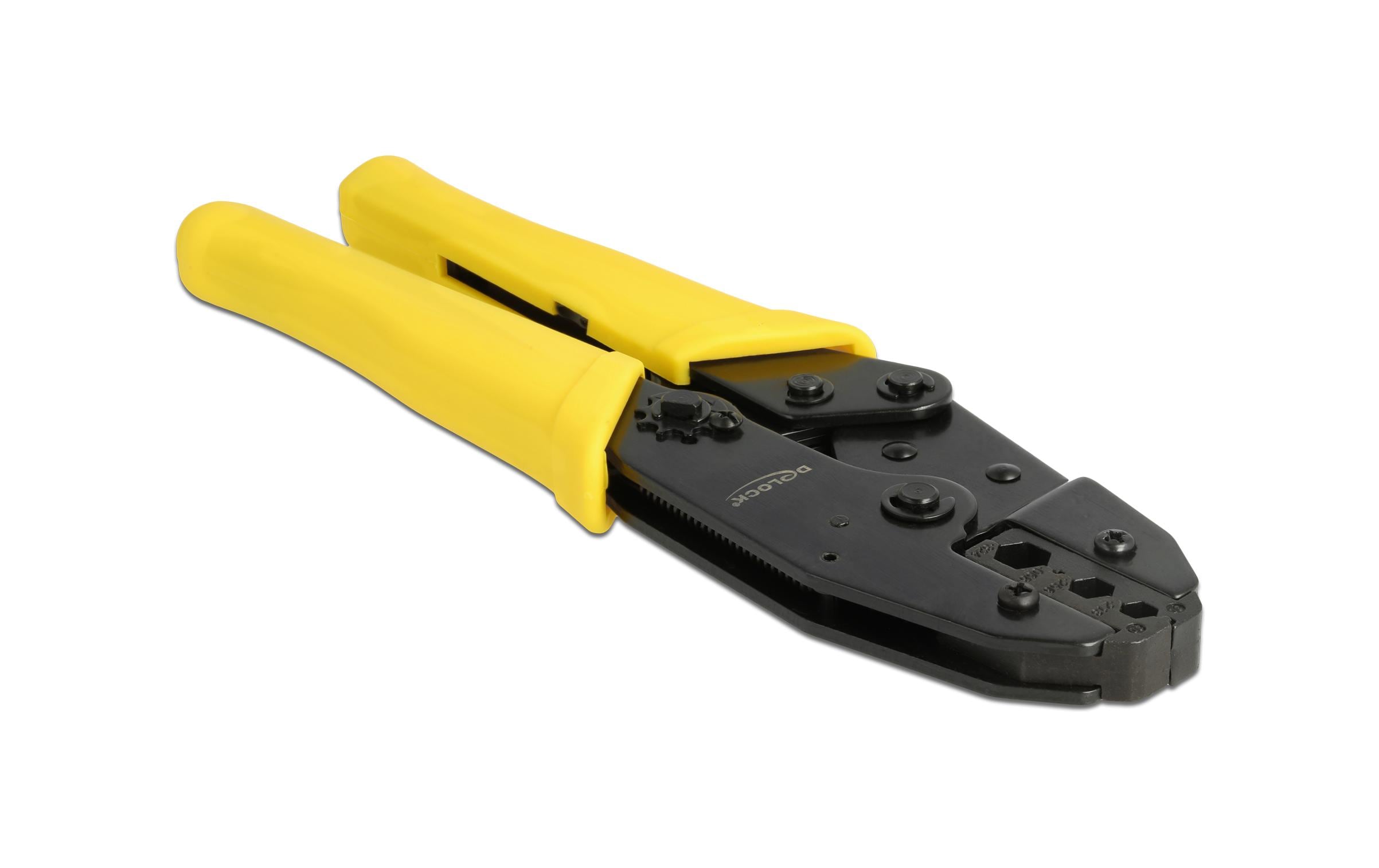 Delock Crimpzange Universelle Koax, gerade