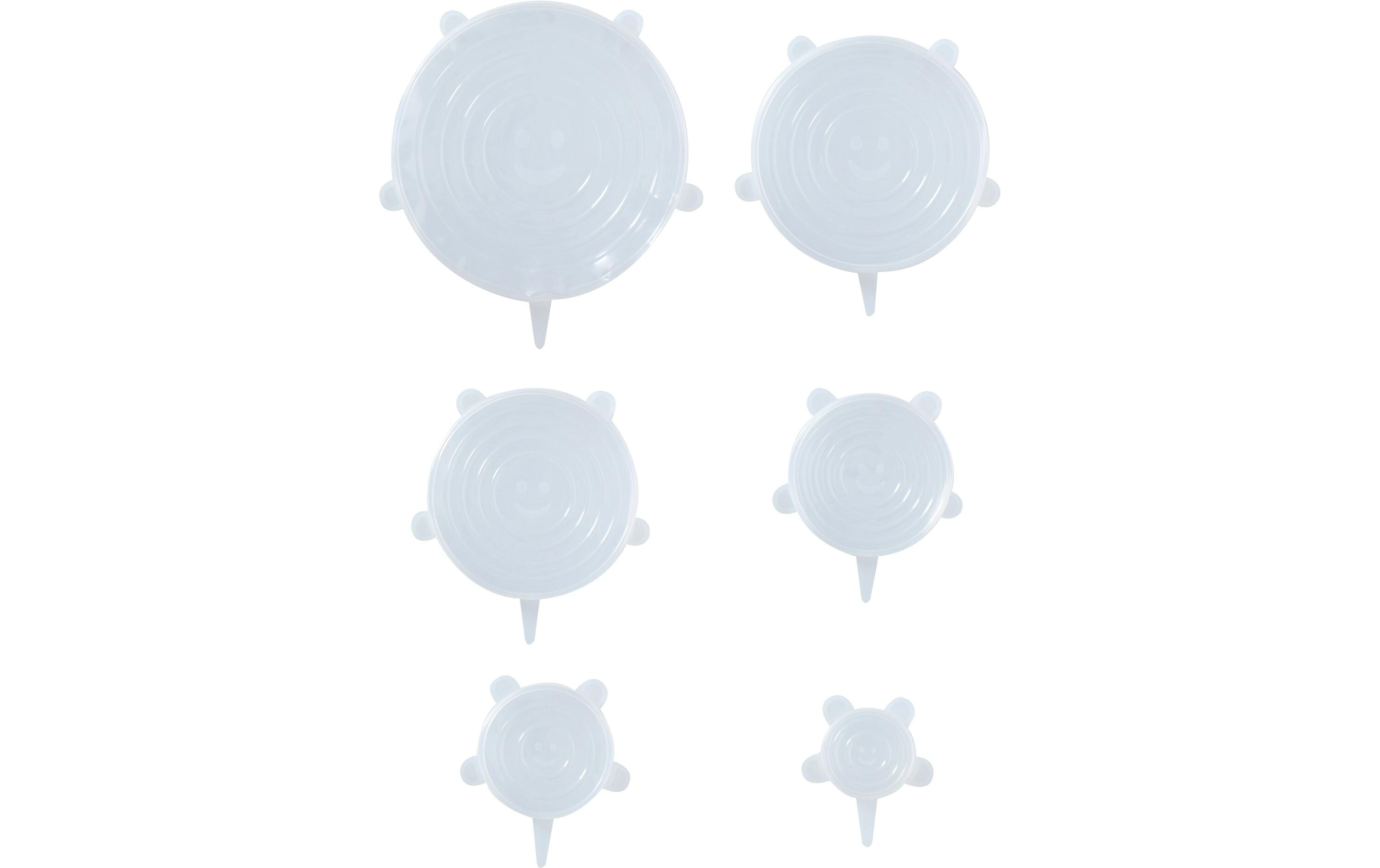 ALPINA Flexibles Deckel-Set 6 Stück, Transparent ALPINA Flexibles Deckel-Set 6 Stück, Transparent