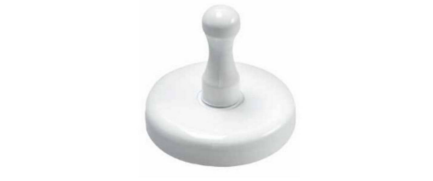Berec Griffmagnet Ø 25 mm, 1 Stück, Weiss Berec Griffmagnet Ø 25 mm, 1 Stück, Weiss