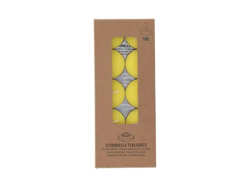 Esschert Design Citronella Teelichter Set/10 S 1 Stück