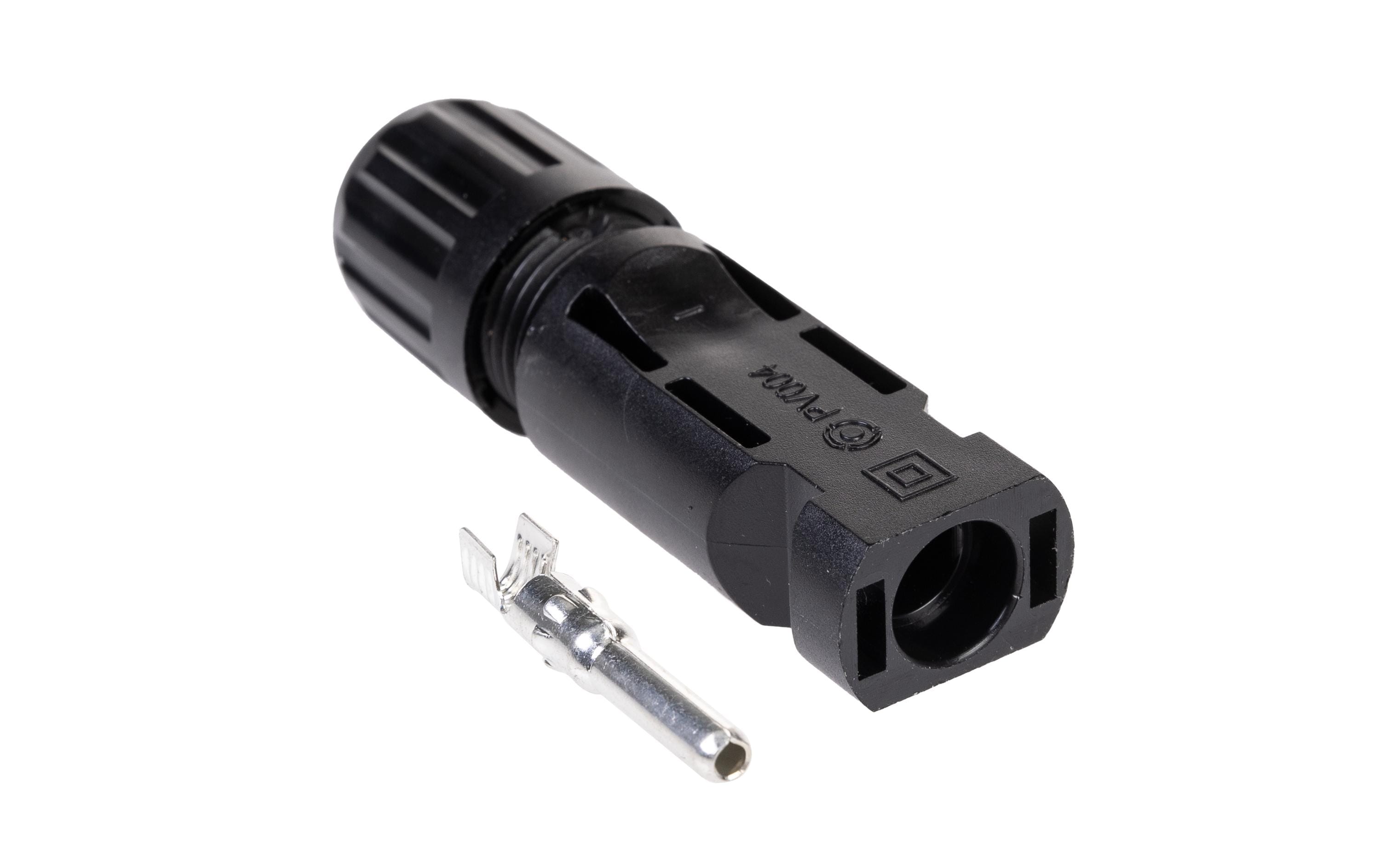 FURBER.power Solarstecker Buchse MC4 kompatibel, 1 Paar / 25 Stk