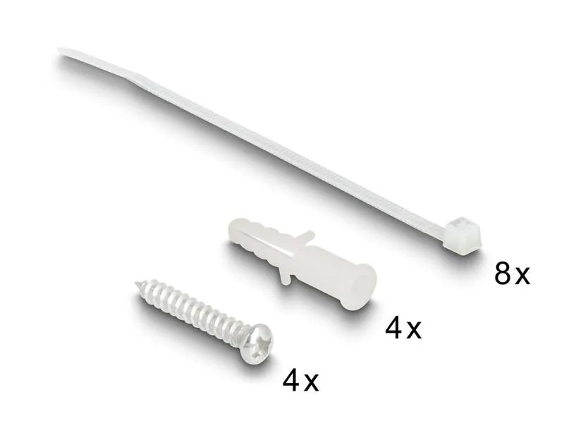 Delock Konsolidierungspunkt-Box 4 Port für Keystone Module Delock Konsolidierungspunkt-Box 4 Port für Keystone Module