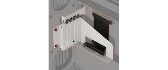 HAVN HS 420 Vertikale GPU-Halterung Weiss HAVN HS 420 Vertikale GPU-Halterung Weiss