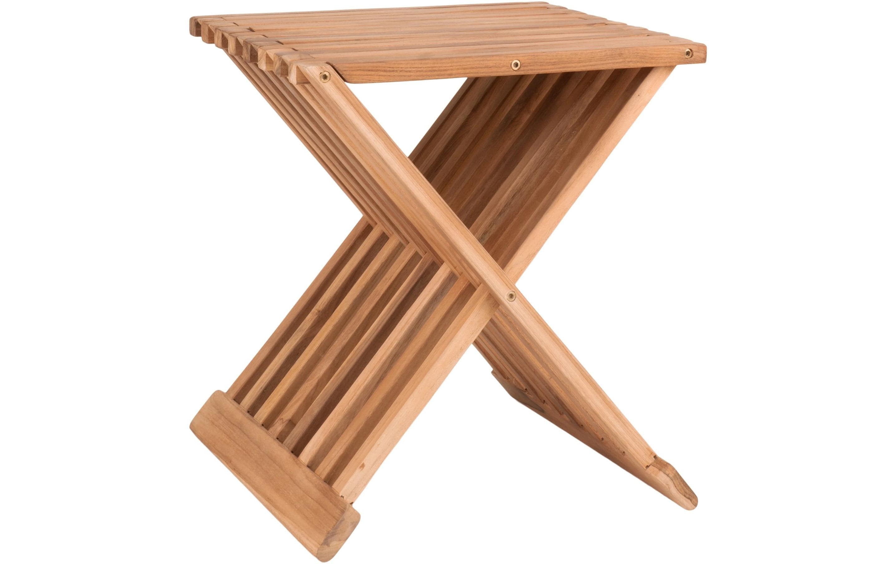 House Nordic Beistelltisch Erto 40 x 35 x 45 cm, Nature