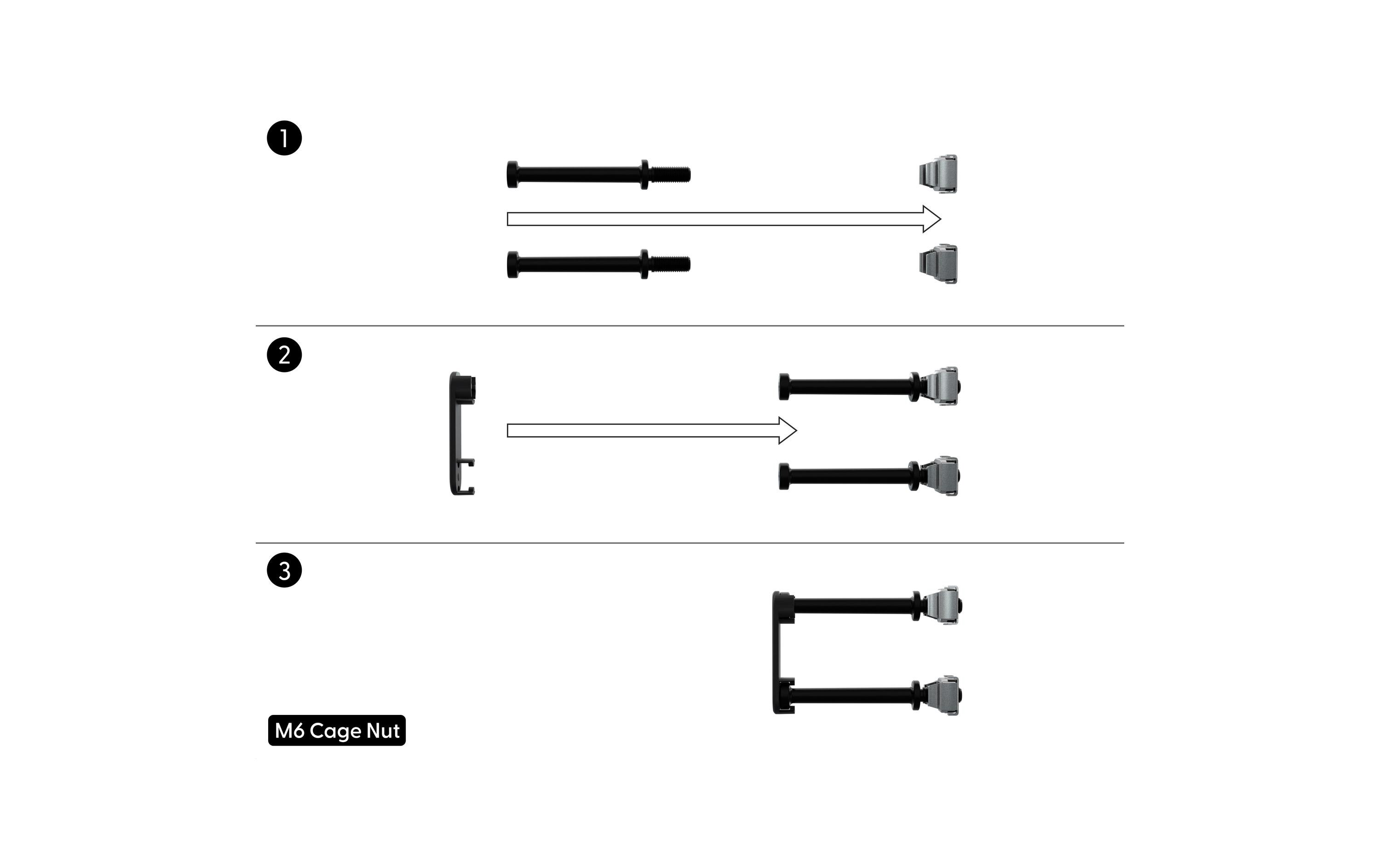 Patchbox Kabeldurchführung PBCSX24K Rack Montage, Schwarz