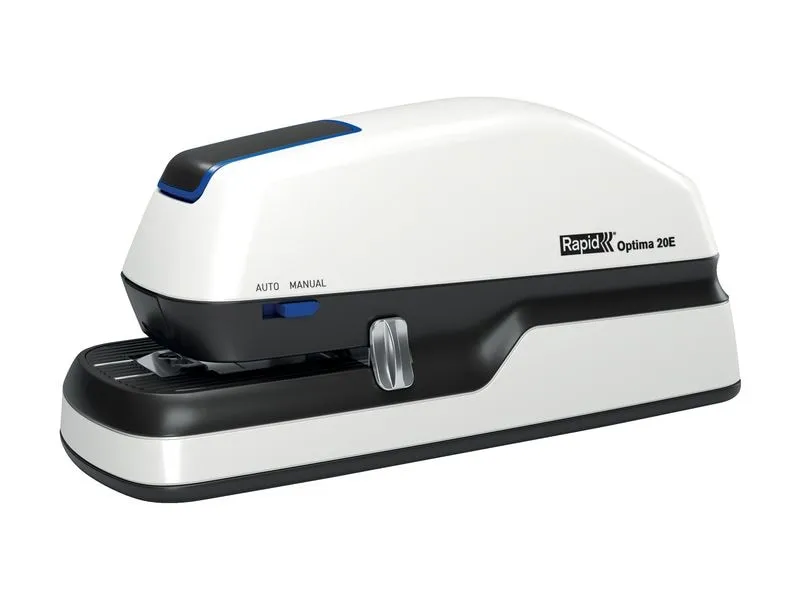 Rapid Elektrisches Heftgerät Optima 20E 20 Seiten, Schwarz
