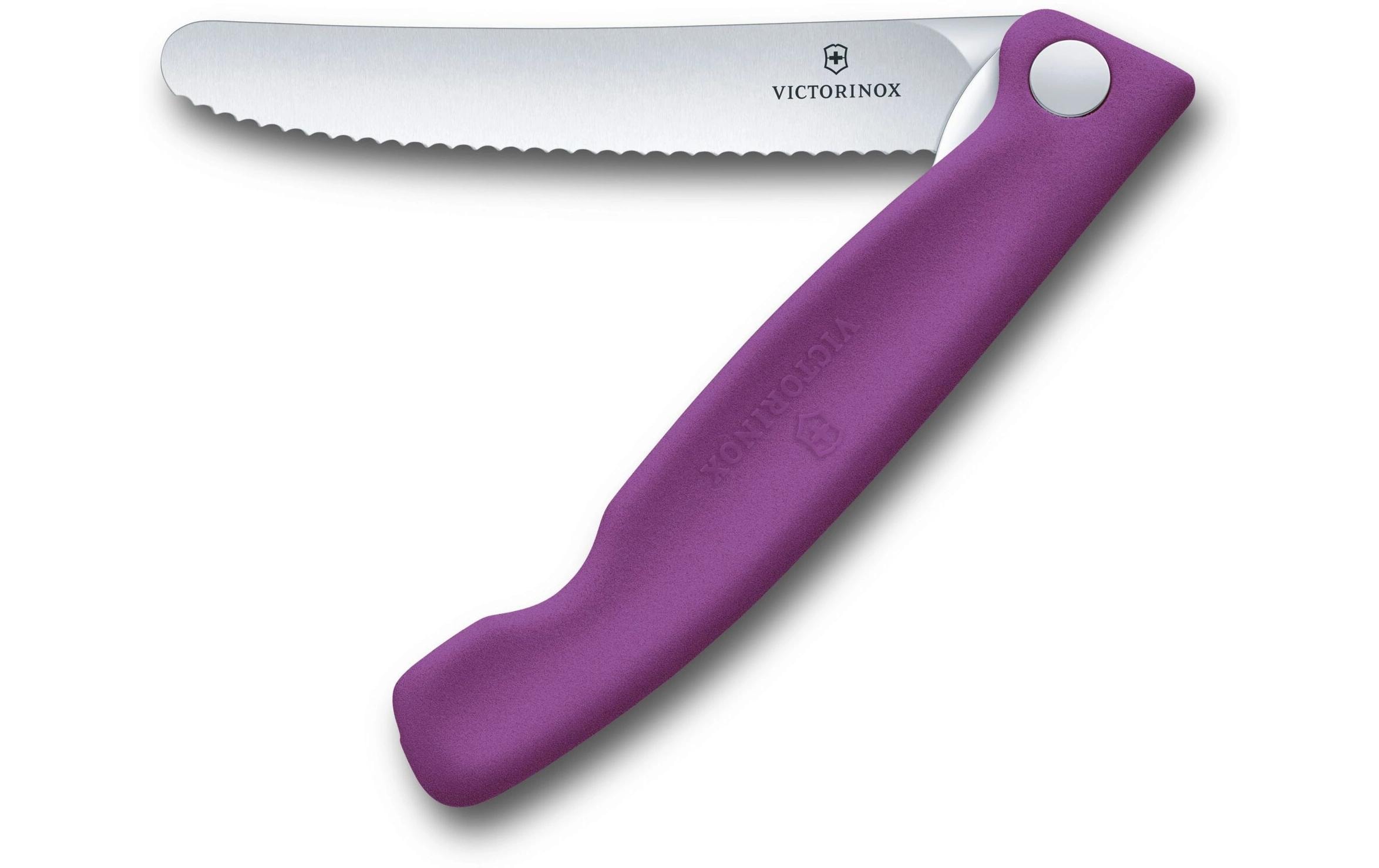 Victorinox Picknickmesser Swiss Classic, 11 cm, Violett